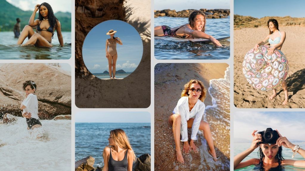 princess polly baby blue dress Best Beach Family Photoshoot Ideas || Family Photoshoot Poses at Beach ||  Family Photo Poses at Sea main image 0